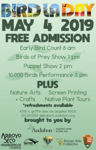 Bird LA Day at the Audubon Center at Debs Park! @ Audubon Center at Debs Park